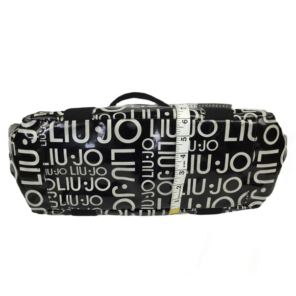 Liu Jo Patent Leather Large Signature Travel Tote - Picture 7 of 11